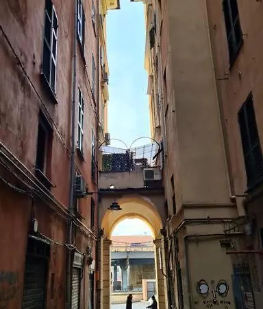 Ferienwohnung La Casa Nel Vicolo-Casa Vittoria Genua Exterior foto